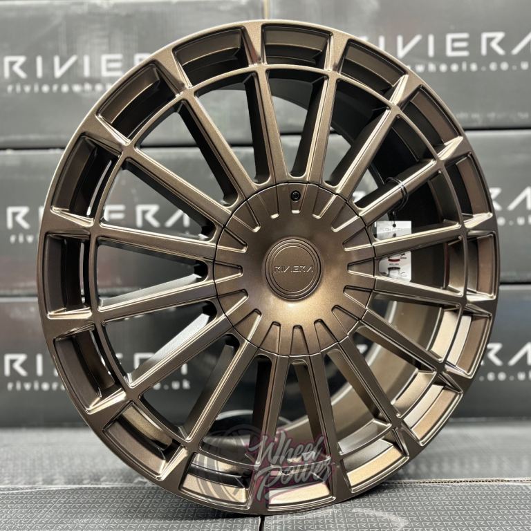 20” 6x120 Alloys New Bronze Ford Transit Custom VW T7 Wheels Load Rated Riviera RF20 