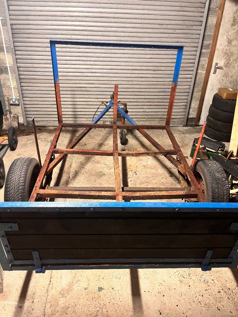 6x4 car trailer body
