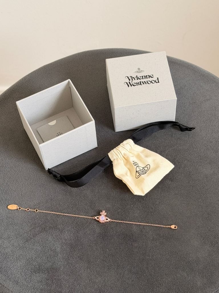 Vivienne Westwood Bracelet – Orb Design, Rose Gold