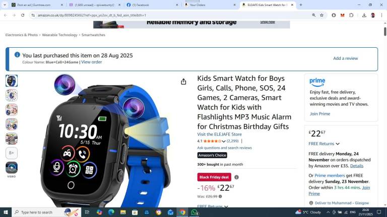 Kids Smart Watch 