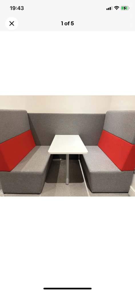 A EXCELLENT QUALITY HOME/OFFICE POD ,VERY GOOD USED CONDITION ,FREE LOCAL DELIVERY AVAILABLE