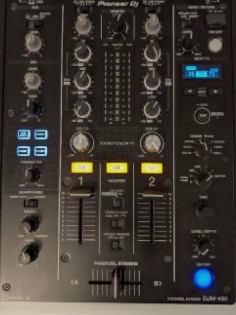 Pioneer djm450 mixer 