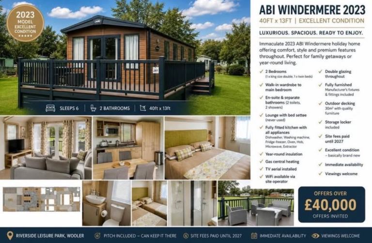 Static Caravan in Wooler