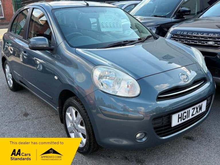 2011 Nissan Micra 1.2 Acenta 5dr CVT HATCHBACK Petrol Automatic