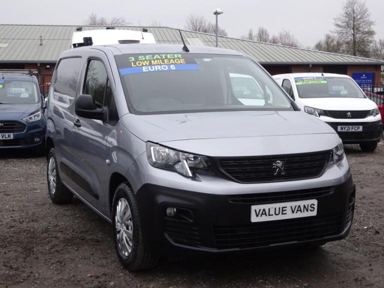2020 (20) PEUGEOT PARTNER PROFESSIONAL GRIP VAN L1 (SWB)1.5 BLUEHD (ONLY 17,000)