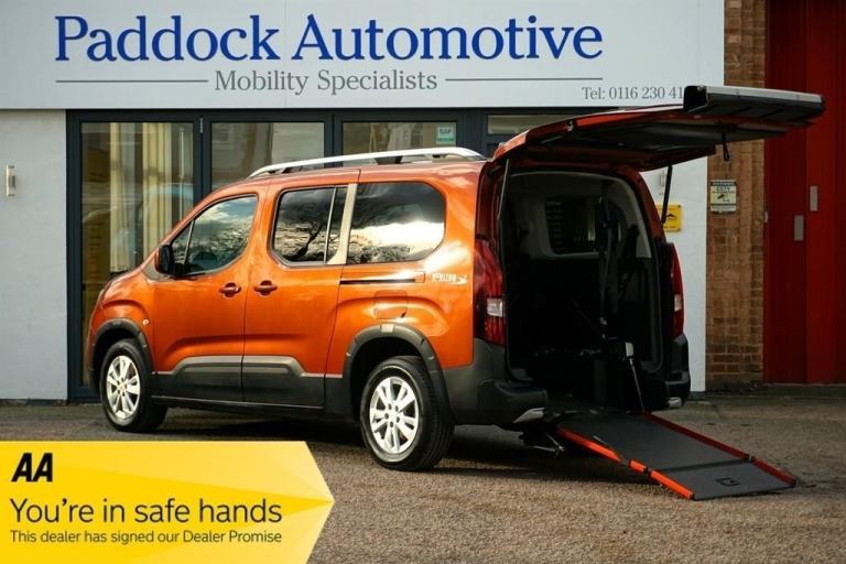 Peugeot Rifter Allure RS, Disabled, Wheelchair Accessible Vehicle, WAV.