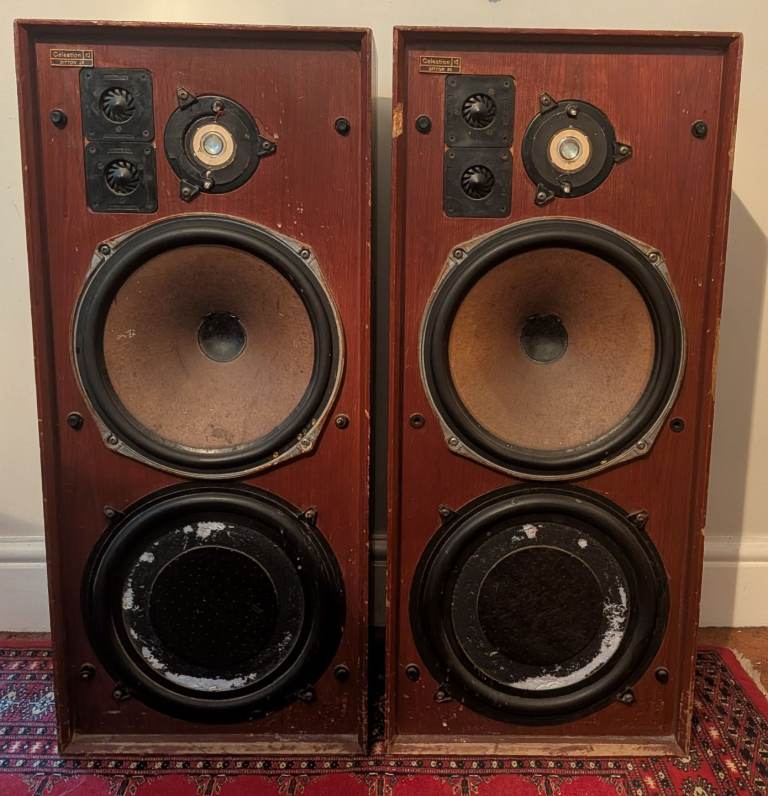 Celestion Ditton 25 Speakers For Restoration or Spares 