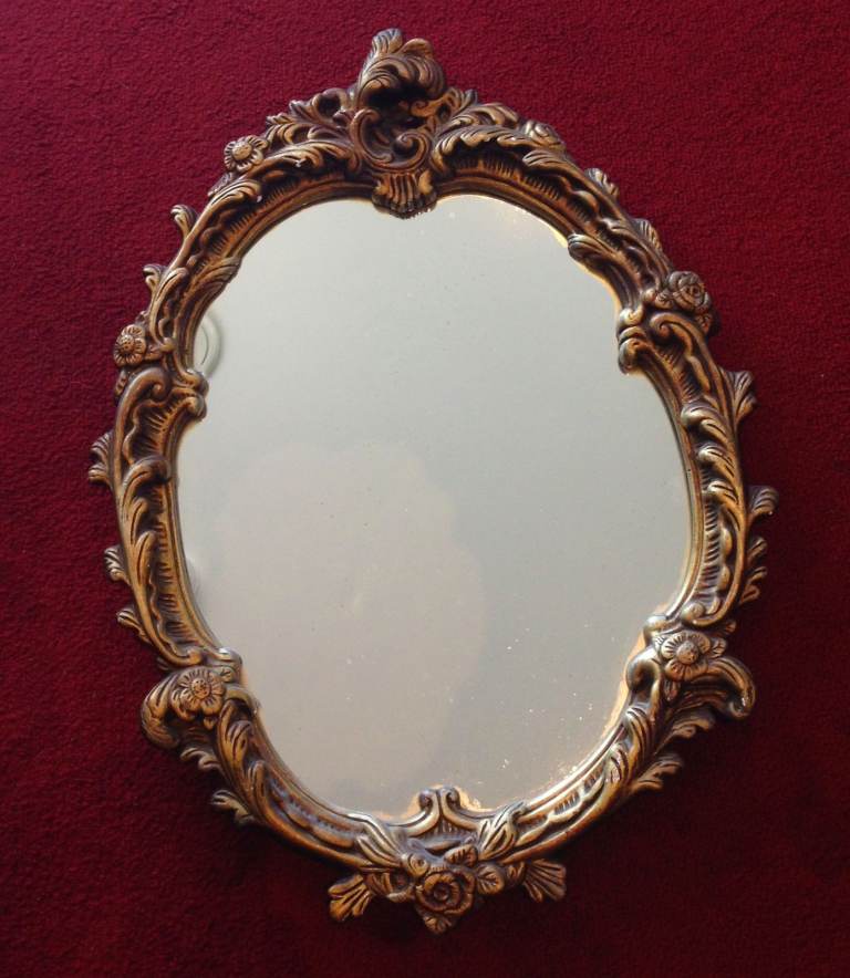 VICTORIAN ANTIQUE MIRROR (1880's)