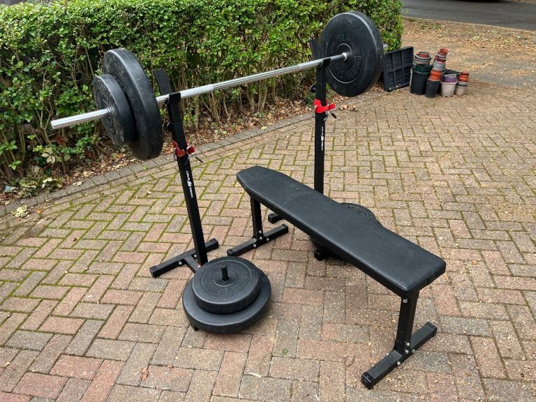 Weights bench / home gym set