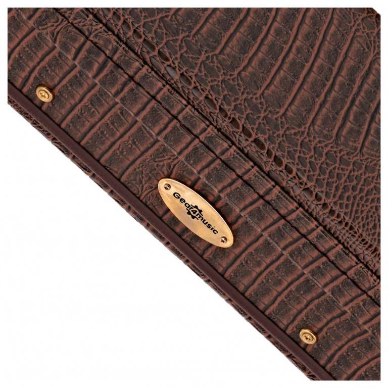 Deluxe Fitted Bass Guitar Case by Gear4music