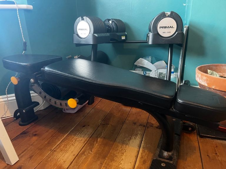 BlkBox  adjustable weight bench 80 to -10 degrees