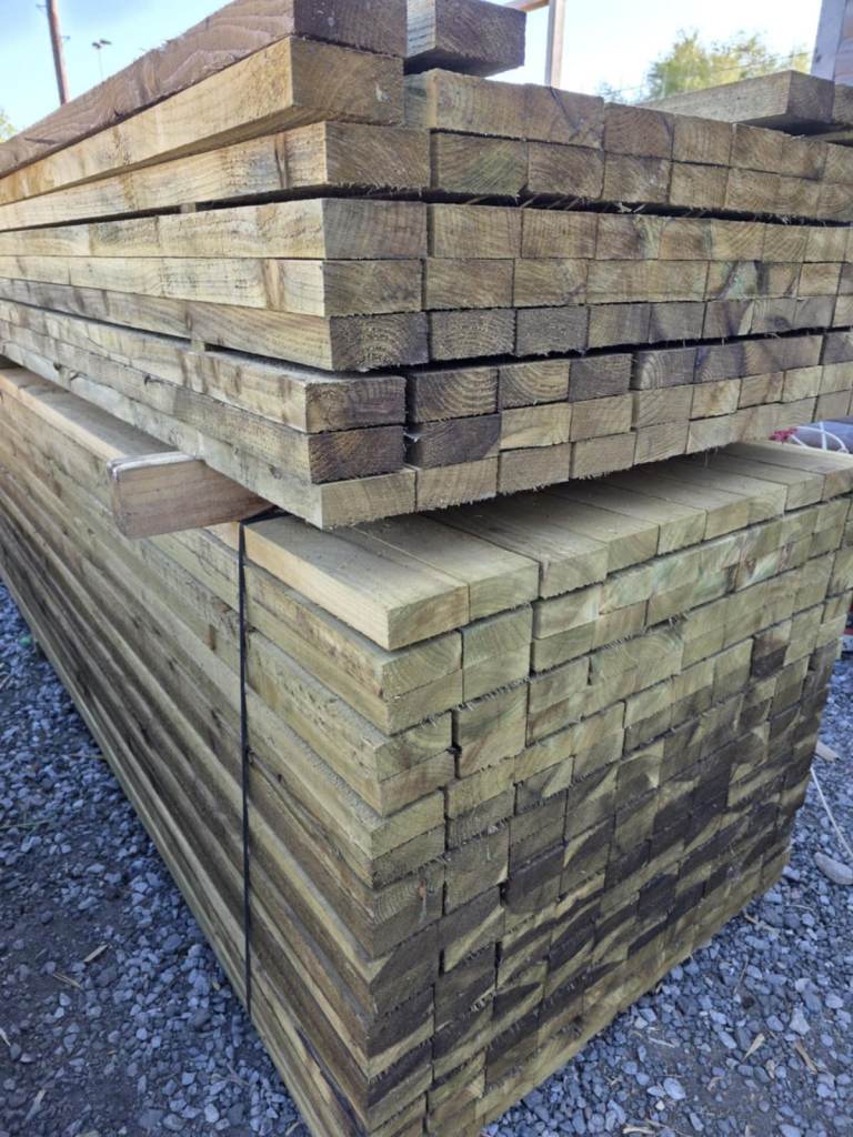 ❤️ 88x38 TIMBER FENCE RAIL