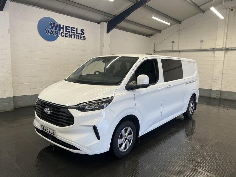 2025 Ford Transit Custom 2.0 EcoBlue 136ps H1 Double Cab Van Limited PANEL VAN DIESEL Manual