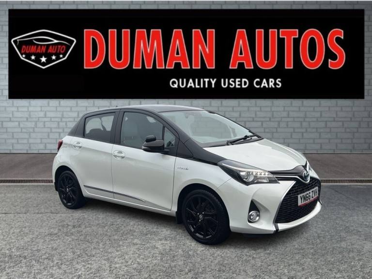 2016 Toyota Yaris 1.5 Hybrid Design 5dr CVT HATCHBACK PETROL/ELECTRIC Automatic