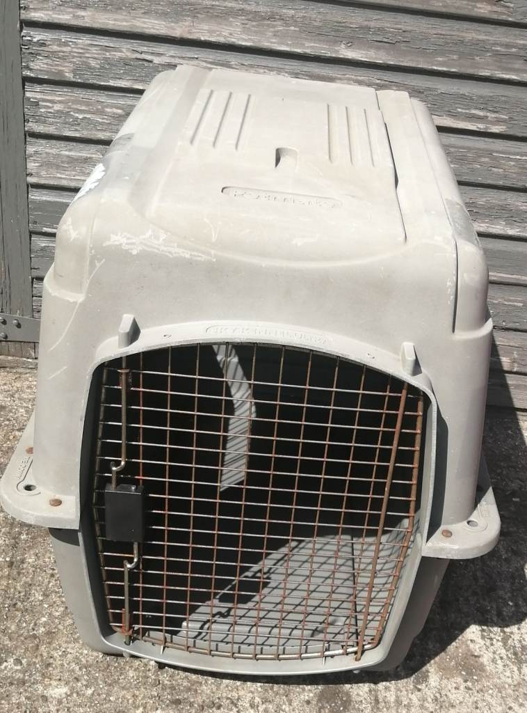 ‘Dog Pet Cage/Crate/ Transport box, No Text Please, Large, heavy duty, 2'9 long, 2'1 high, 1'11 wide