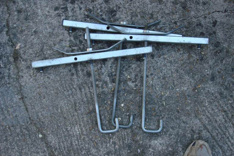 4- Vehicle ladder rack clamps