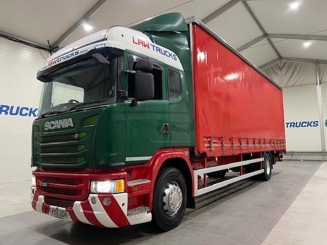 Scania G320 4x2 Sleeper Cab Curtainsider