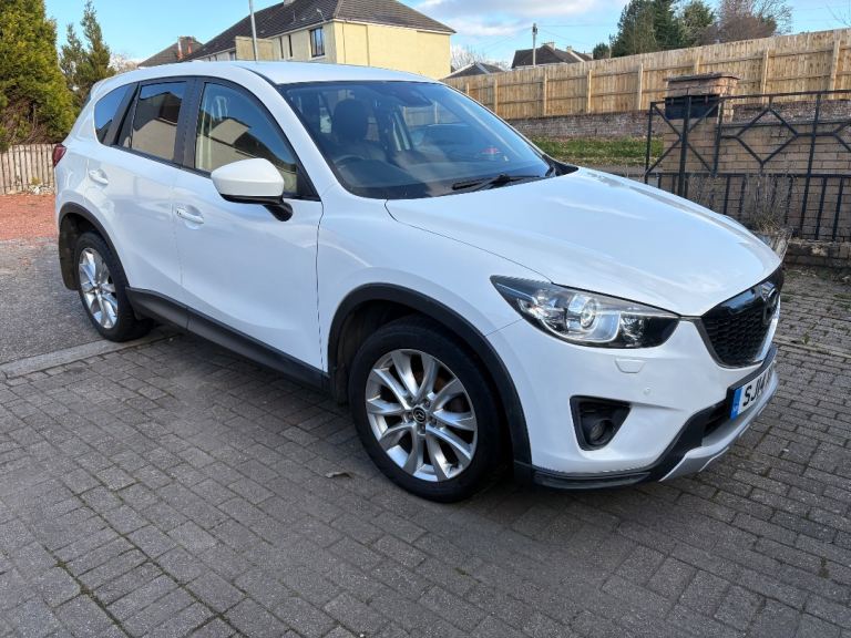 Mazda cx5 white 2014