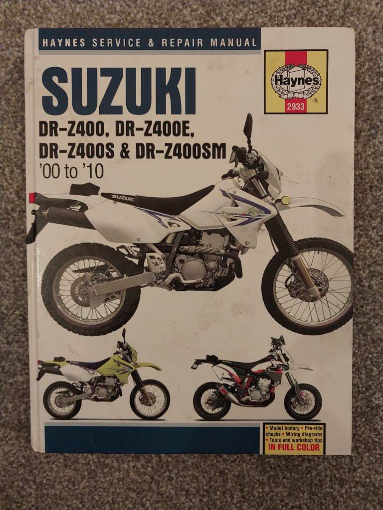 Haynes Service & Repair Manual for Suzuki motorcycles