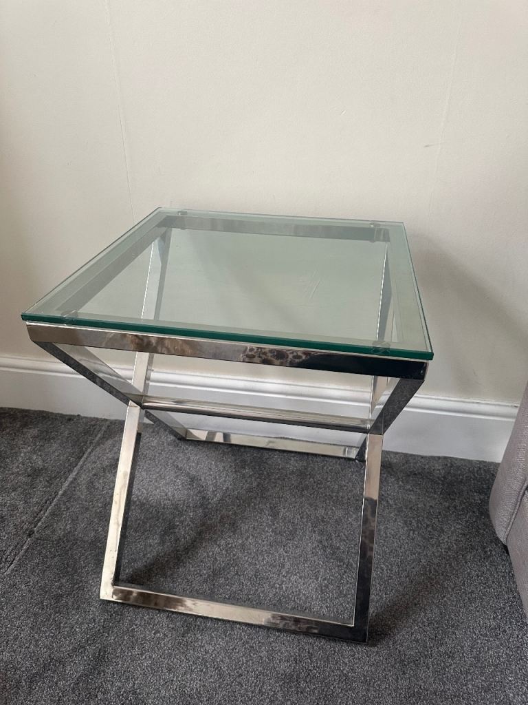 Glass Top coffee table 