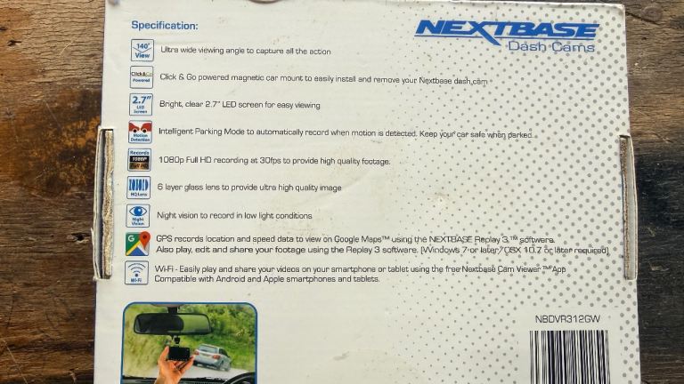Nextbase Dashcam