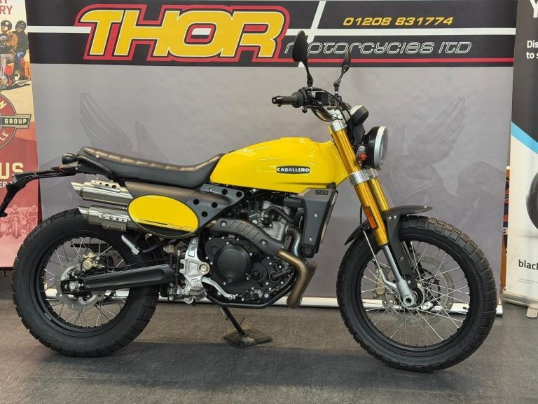 Fantic CABALLERO 500 BRAND NEW RETRO SCRAMBLER 1 ONLY OVER £1000 OFF NOW £5750