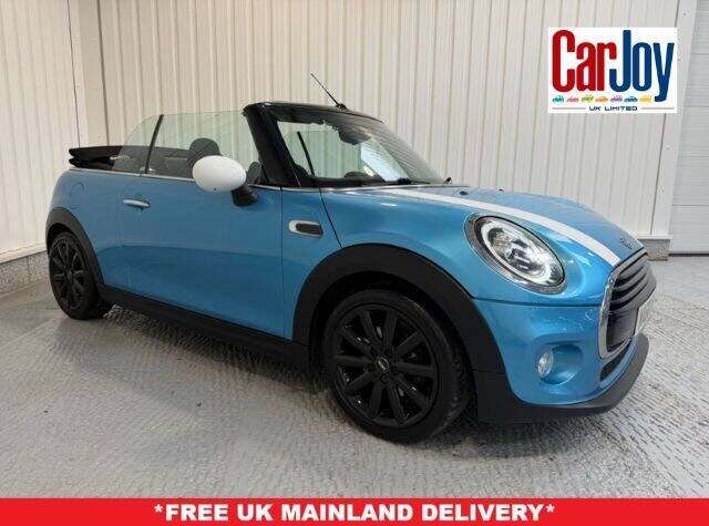 2018 MINI Convertible 1.5 Cooper Convertible 2dr Petrol Manual 134 bhp Convertible Petrol Manual