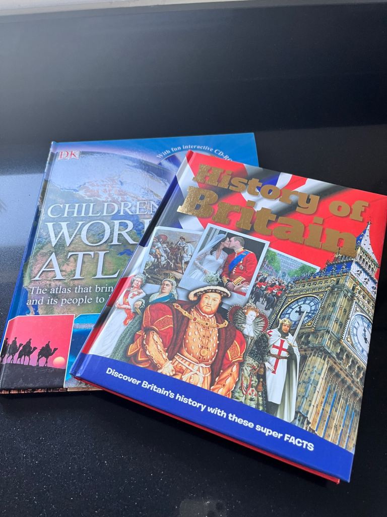 Childrens World Atlas & History of Britain