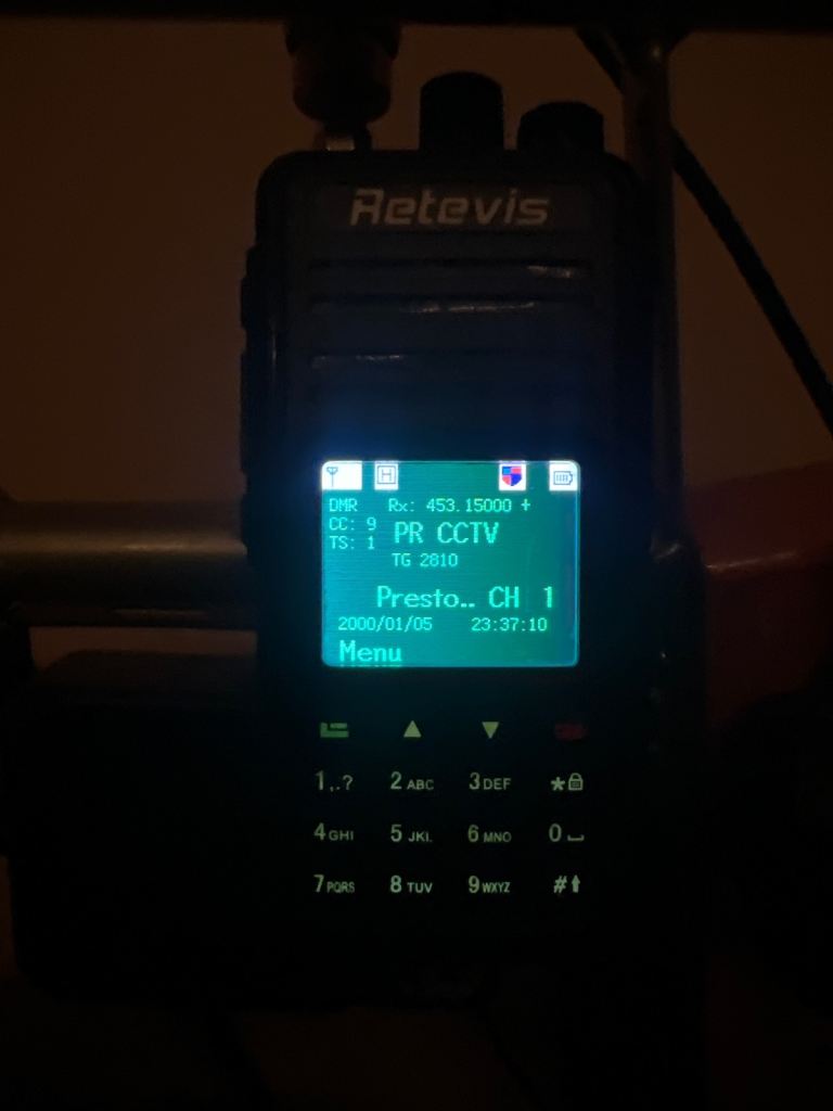 Retevis digital radio scanner 