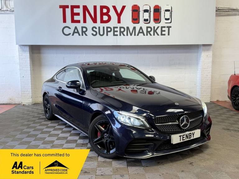 2018 Mercedes-Benz C Class 2.0 C220d AMG Line (Premium) Coupe 2dr Diesel G-Tronic+ Euro 6 (s/s) (...