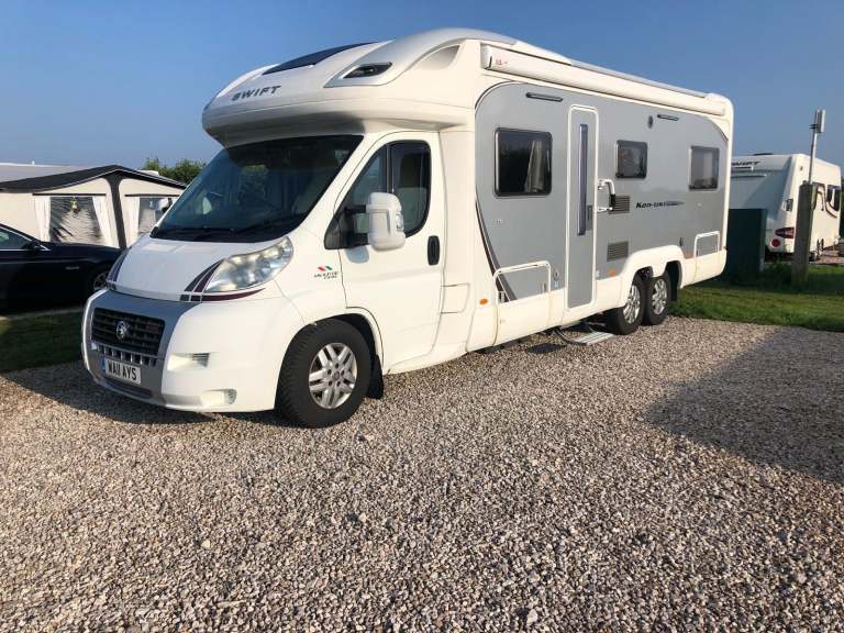 Swift Kon Tiki 649 4 Berth 4 Belt Tag Axle Motorhome For Sale