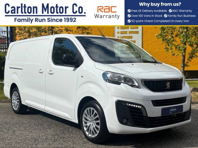 2023 Peugeot Expert 1.5 BlueHDi 1000 Asphalt Premium + Long Panel Van 6dr Diesel Manual LWB Eur P...