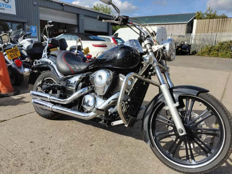 2009 09 KAWASAKI VN 900 C8F VULCAN CUSTOM CRUISER BLACK NEW MOT VN900