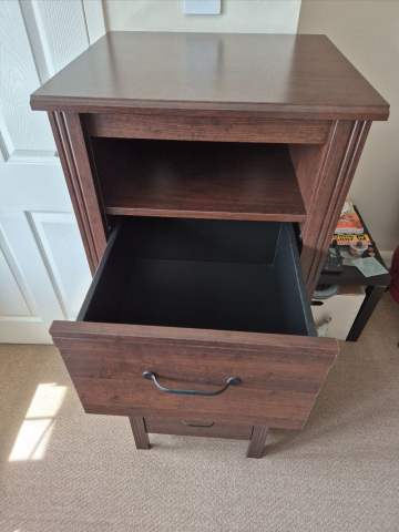 brusali 4 drawer dresser brown IKEA Brusali Four Drawer Dresser