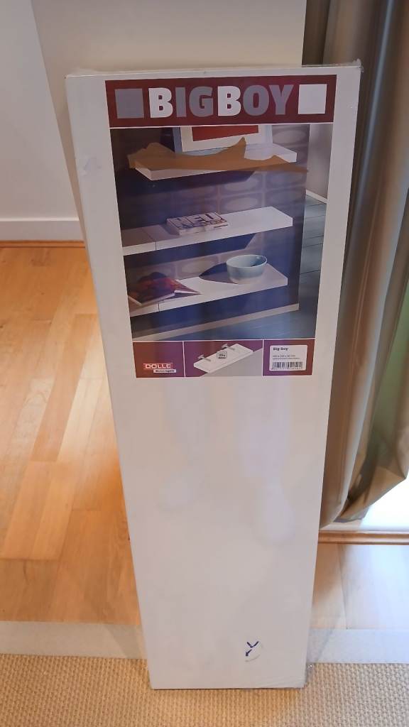 BIGBOY Floating Shelves – New in Cellophane