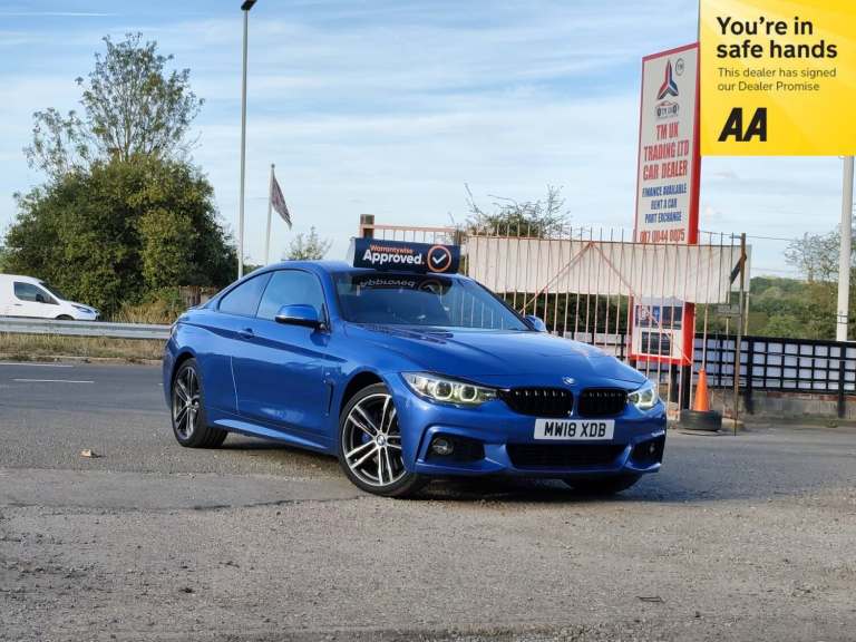 2018 BMW 4 Series 2.0 Petrol Auto 420i M Sport Coupe 4 Seats 2dr xDrive Euro 6 ULEZ Compliant COU...