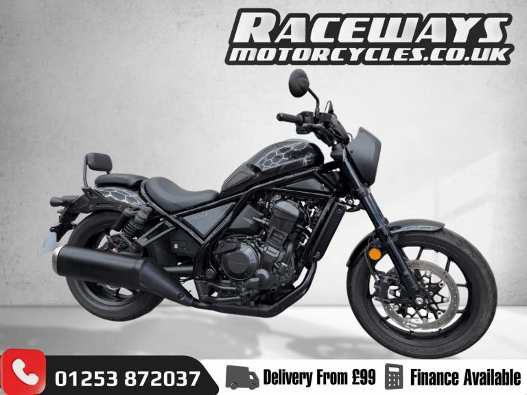 HONDA CMX1100 REBEL BLACK 2021 71 reg 16,235 MILES ONE OWNER FROM NEW
