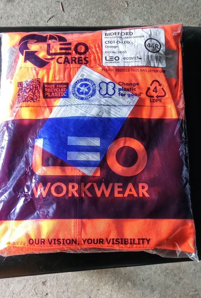 Hi vis work trousers 