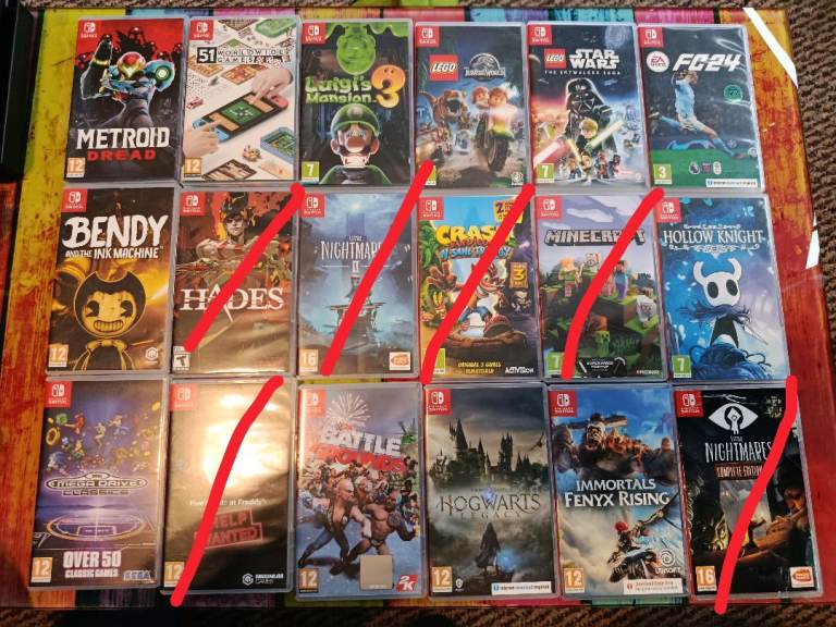 Nintendo switch games
