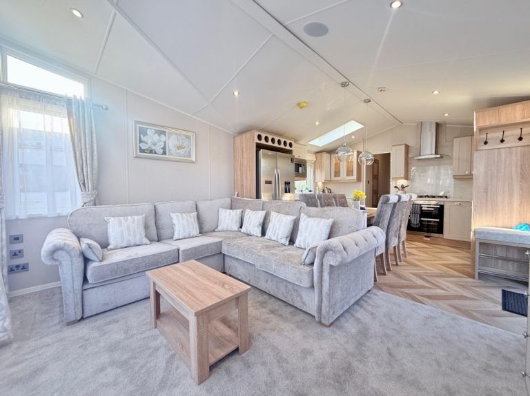 Luxury Lodge Sited On 12 Month Park North Devon Ilfracombe Woolacombe Barnstaple Caravan & Lodges
