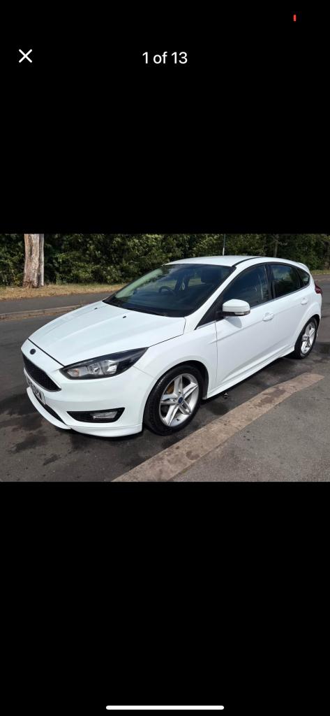 2016 Ford Focus 1.0 EcoBoost 125 Zetec S 5dr HATCHBACK Petrol Manual