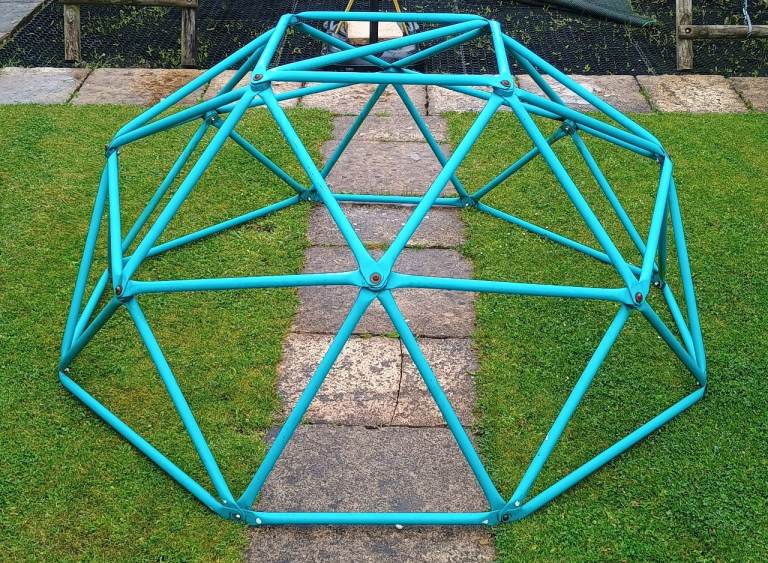 Plum Metal Climbing Dome