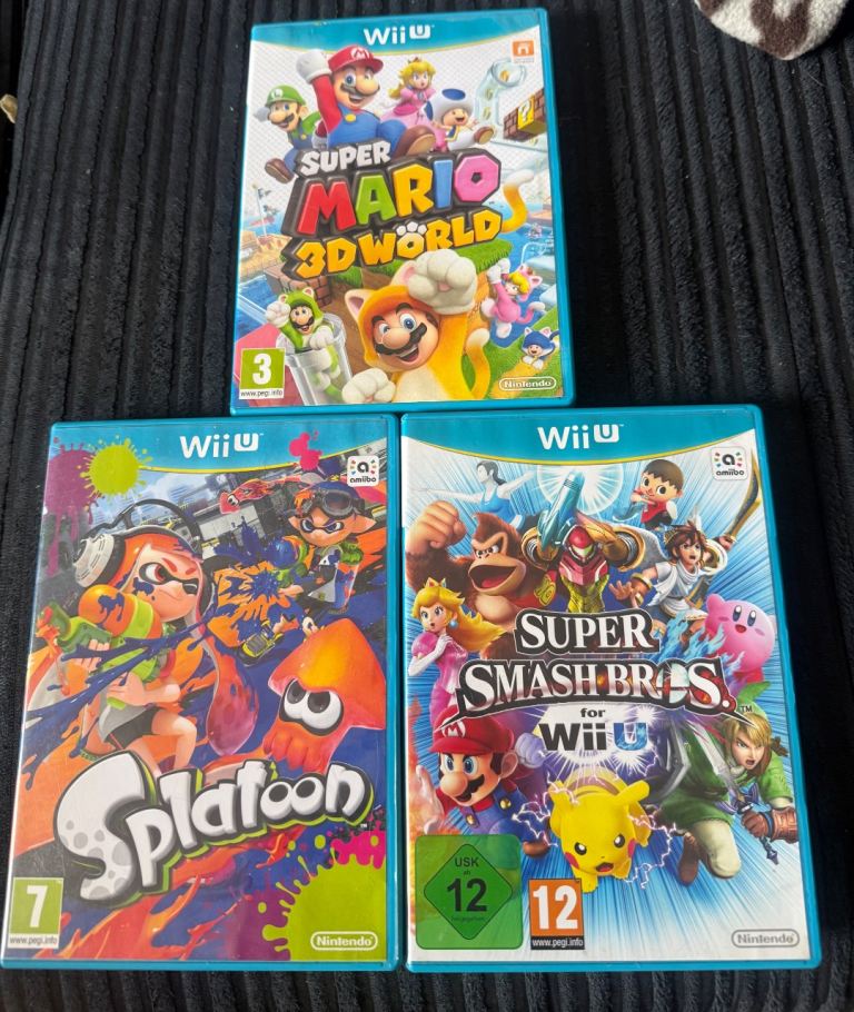 3 Wii u Games