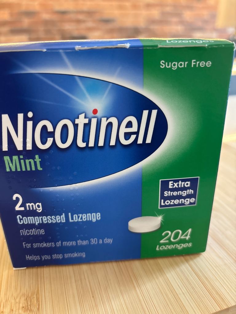 Nicotinell Mint 2mg Lozenges 140 Pack – Sugar Free