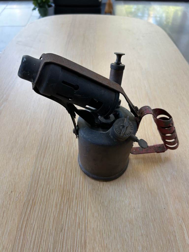 Monitor No.26 Vintage Brass Paraffin Blow Torch Lamp British-Made