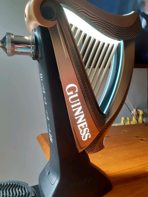 As New! GUINNESS EXTRA COLD HARP FONT/TAP
