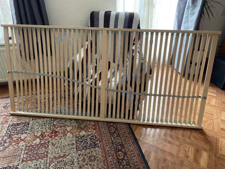 2 x Ikea Sultan Laxeby Sprung Slated Base