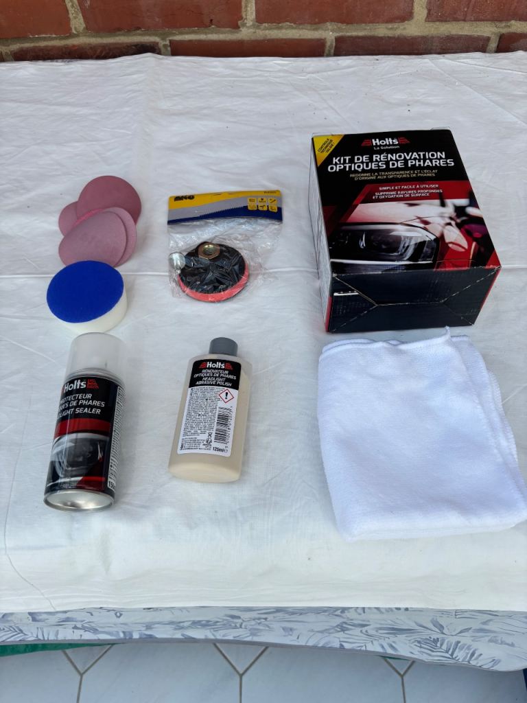 Head light Renovation Kit