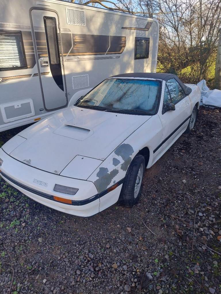 1987 JDM Mazda RX7 Turbo II Cabrio Rolling Chassis