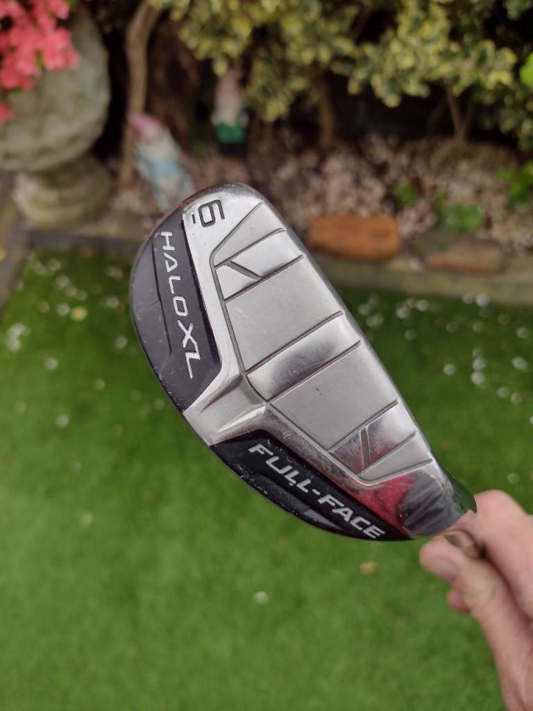 VGC CLEVELAND HALO XL FULL FACE 6 IRON GRAPHITE GOLF CLUB WITH HAND POSITION GRIP